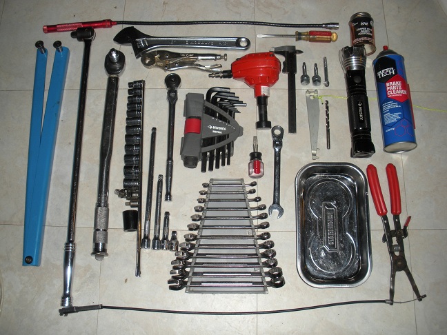 Tools used for timing belt change!